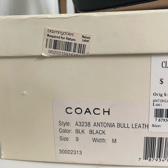 Black Coach Heels - Picture 10 of 10